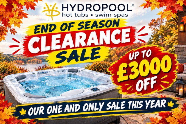 Hydropool End of Season Clearance Sale - up to GBP3000 off
